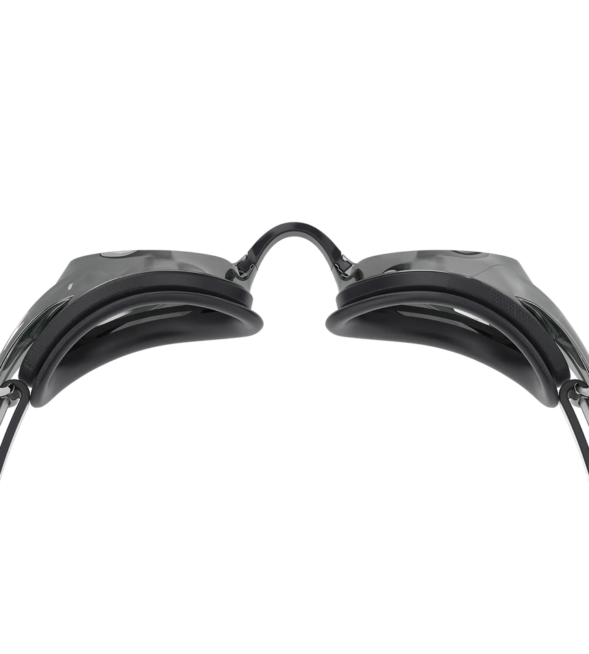 Unisex Adult Vanquisher 3.0 Mirror Smoke Lens Swim Goggles - Black