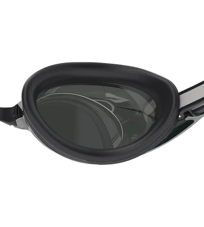 Unisex Adult Vanquisher 3.0 Mirror Smoke Lens Swim Goggles - Black