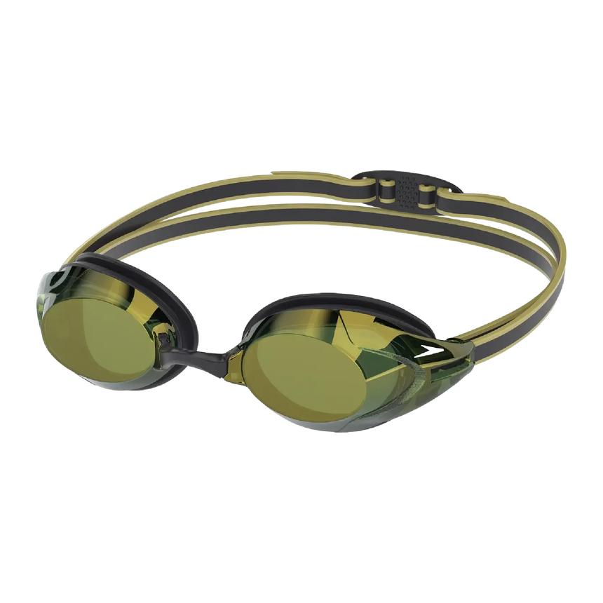 Unisex Adult Vanquisher 3.0 Mirror Smoke Lens Swim Goggles - Dark Gold
