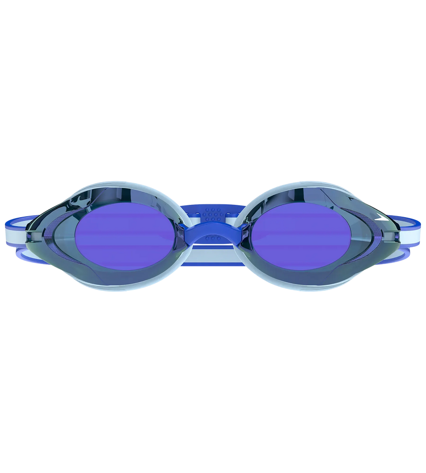 Unisex Adult Vanquisher 3.0 Mirror Blue Lens Swim Goggles - Blue