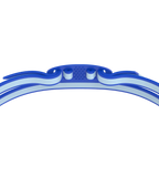 Unisex Adult Vanquisher 3.0 Mirror Blue Lens Swim Goggles - Blue