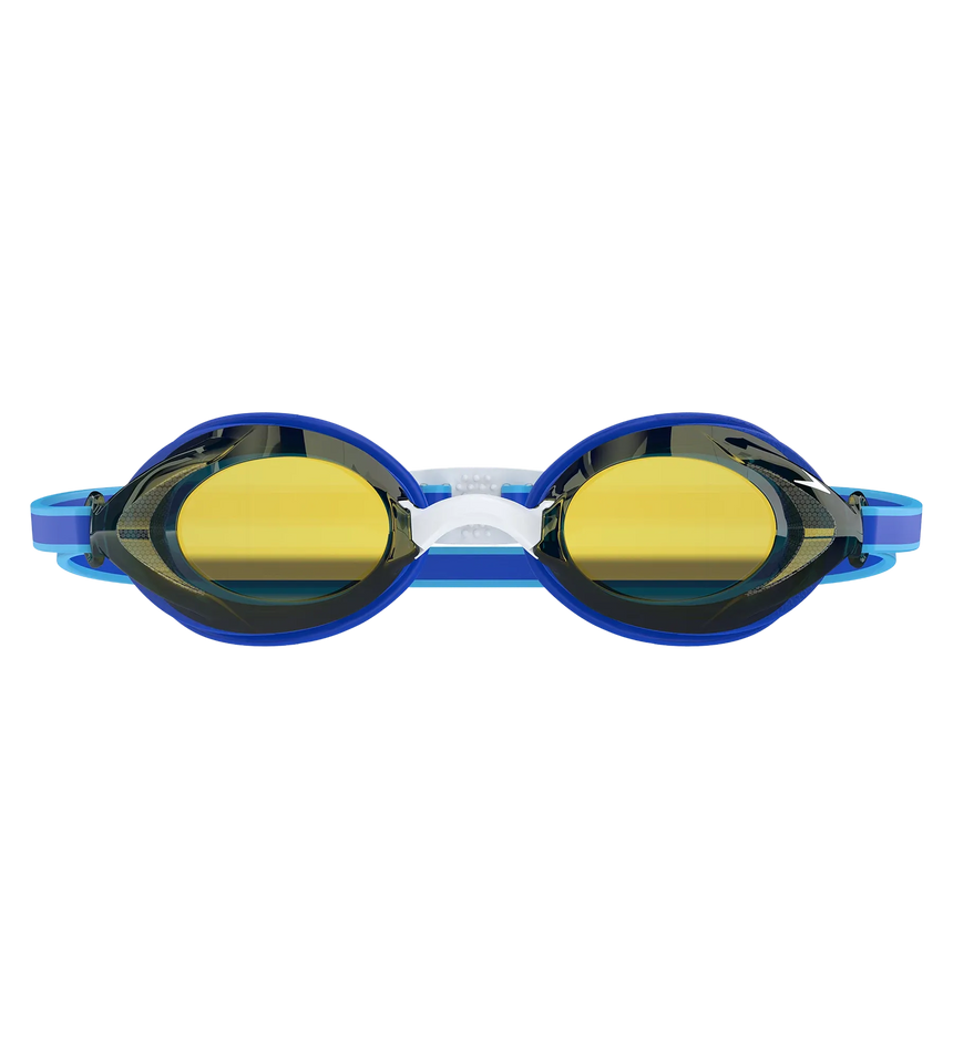 Unisex Kids Vanquisher 3.0 Mirror Lens Swim Goggles (Age Range -  6-14 Years) - Blue
