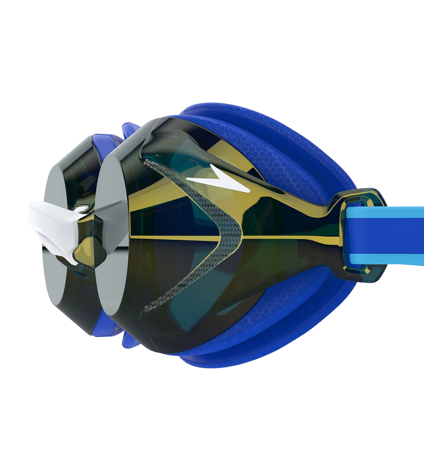 Unisex Kids Vanquisher 3.0 Mirror Lens Swim Goggles (Age Range -  6-14 Years) - Blue