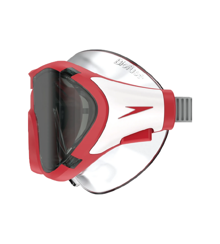 Unisex Kids Biofuse 2.0 Mask Anti Fog Coated Lens Swim Goggles For Boys and Girls - High Risk Red