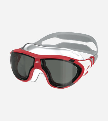 Unisex Kids Biofuse 2.0 Mask Anti Fog Coated Lens Swim Goggles For Boys and Girls - High Risk Red
