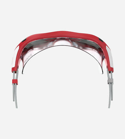 Unisex Kids Biofuse 2.0 Mask Anti Fog Coated Lens Swim Goggles For Boys and Girls - High Risk Red