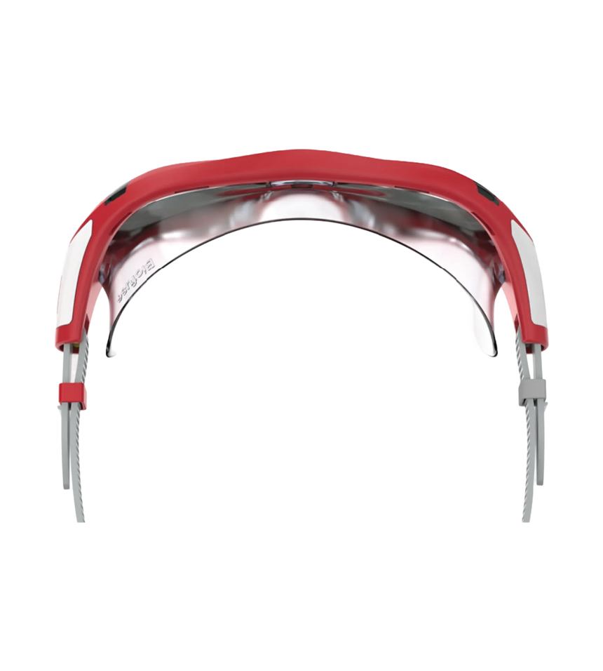 Unisex Kids Biofuse 2.0 Mask Anti Fog Coated Lens Swim Goggles For Boys and Girls - High Risk Red