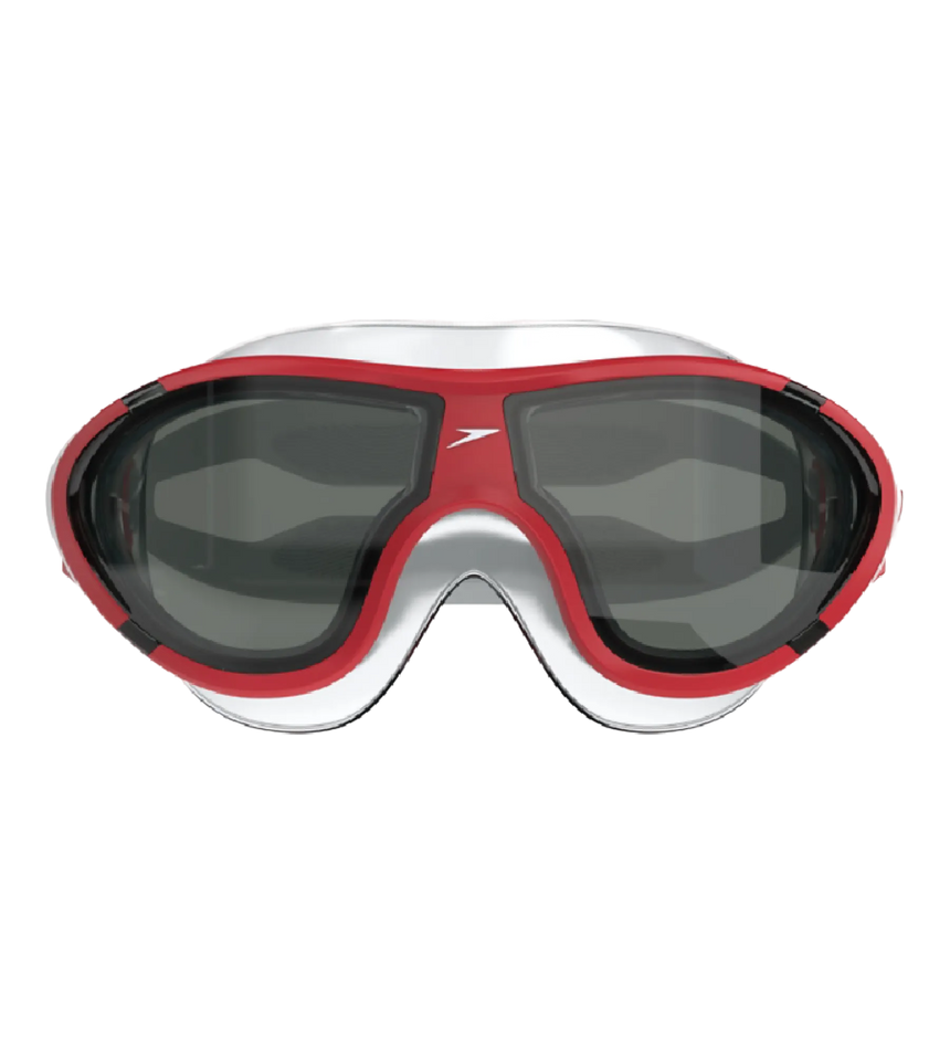 Unisex Kids Biofuse 2.0 Mask Anti Fog Coated Lens Swim Goggles For Boys and Girls - High Risk Red