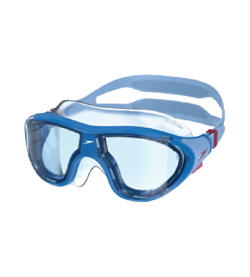 Unisex Kids Biofuse 2.0 Mask Anti Fog Coated Lens Swim Goggles For Boys and Girls - Pale Purple & Clear