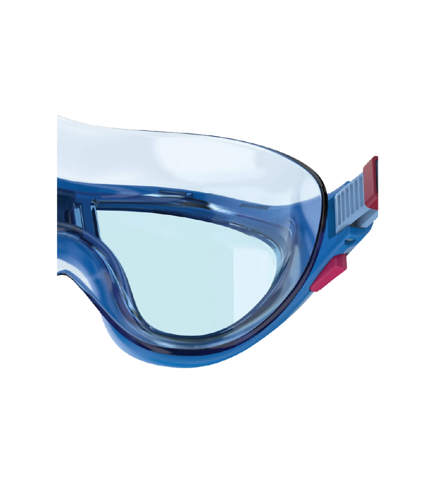 Unisex Kids Biofuse 2.0 Mask Anti Fog Coated Lens Swim Goggles For Boys and Girls - Pale Purple & Clear