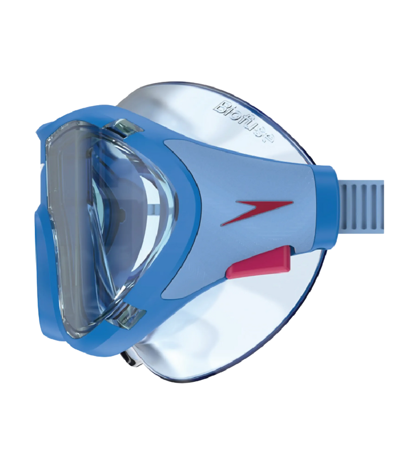 Unisex Kids Biofuse 2.0 Mask Anti Fog Coated Lens Swim Goggles For Boys and Girls - Pale Purple & Clear