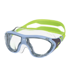 Unisex Kids Biofuse 2.0 Mask Anti Fog Coated Lens Swim Goggles For Boys and Girls - Lagoon Blue & Celeste