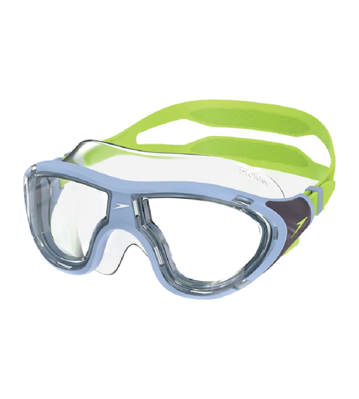 Unisex Kids Biofuse 2.0 Mask Anti Fog Coated Lens Swim Goggles For Boys and Girls - Lagoon Blue & Celeste