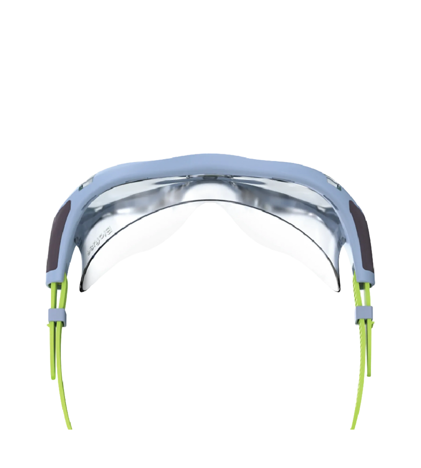 Unisex Kids Biofuse 2.0 Mask Anti Fog Coated Lens Swim Goggles For Boys and Girls - Lagoon Blue & Celeste
