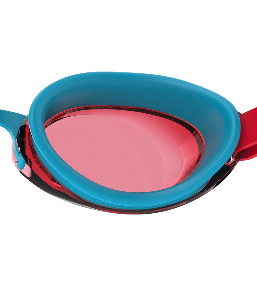 Unisex Kids Jet 2.0 Anti-Fog UV Protection Swim Goggles (Age Range -  6-14 Years) - Red & Blue