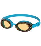 Unisex Kids Jet 2.0 Anti Fog coated lens Swim Goggles (Age Range -  6-14 Years) - Blue & Orange