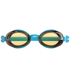 Unisex Kids Jet 2.0 Anti Fog coated lens Swim Goggles (Age Range -  6-14 Years) - Blue & Orange