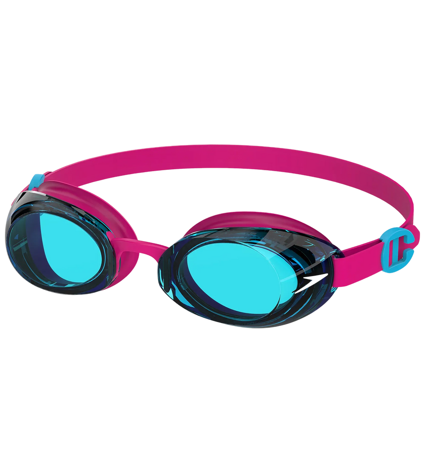 Unisex Kids Jet 2.0 Anti Fog coated lens Swim Goggles (Age Range -  6-14 Years) - Pink & Blue