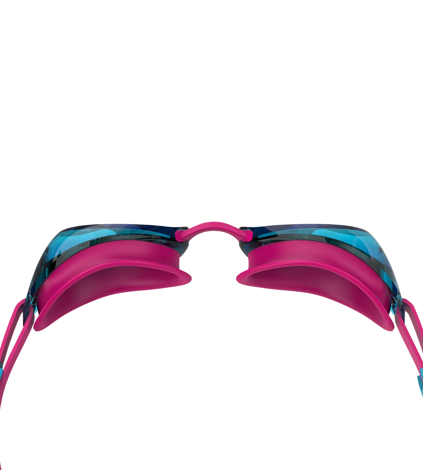 Unisex Kids Jet 2.0 Anti Fog coated lens Swim Goggles (Age Range -  6-14 Years) - Pink & Blue