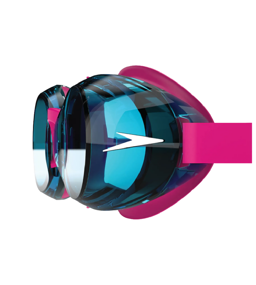 Kids Jet 2.0 Anti Fog Coated Lens Swim Goggles For Tots (Age Range - 3-6 Years) - Pink
