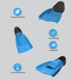 Unisex Adult DMC Original Training Fin - Blue