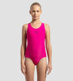 Girl's Endurance 10 Lycra Racerback Swimwear - Electric Pink & True Navy