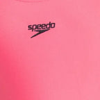 Girl's Recycled Endura Brite Lycra Racerback Swimwear - Fandango Pink & Black