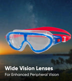 Unisex Kids Rift Tint-Lens Goggles (Age Range -  6-14 Years) - Orchid & Soft Coral