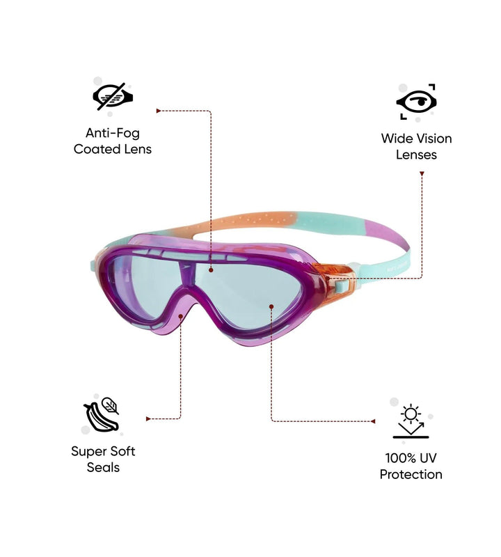 Unisex Junior Rift Tint-Lens Goggles - Orchid & Soft Coral