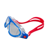 Unisex Kids Rift Clear-Lens Goggles - Lava Red & Beautiful Blue