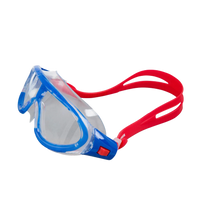 Unisex Kids Rift Clear-Lens Goggles - Lava Red & Beautiful Blue
