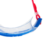 Unisex Kids Rift Clear-Lens Swim Goggles - Lava Red & Beautiful Blue