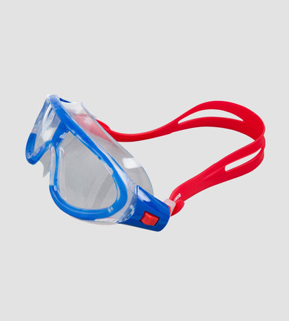 Unisex Kids Rift Clear-Lens Goggles - Lava Red & Beautiful Blue