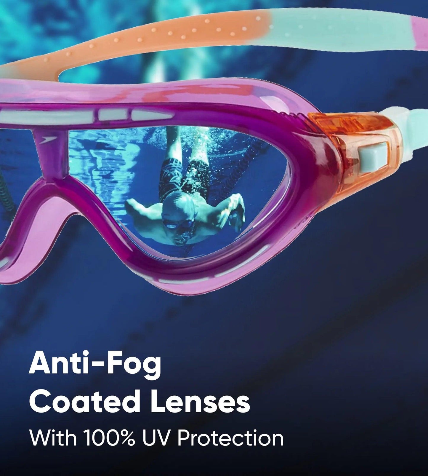 Unisex Junior Rift Tint-Lens Goggles - Orchid & Soft Coral