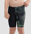Boy's Endruance 10 Digital Print Jammer - True Navy & Aquarium