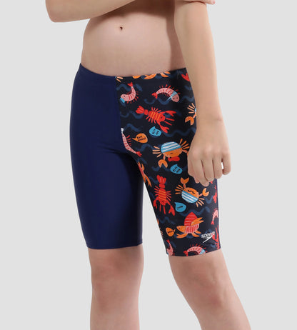 Boy's Endurance 10 Digital Print Jammer - Harmony & Pure Blue