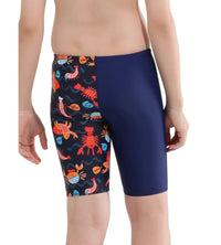 Boy's Endurance Allover Digital Jammer - Harmony  &  Pure Blue_4