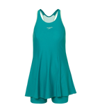 Women's Endurance10 Racerback Swimdress With Boyleg - Kai Green & Pale Adventure