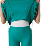 Women's Endurance10 Racerback Swimdress With Boyleg - Kai Green & Pale Adventure