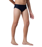 Boy's Endurance10 Lycra Brief - True Navy & Deep Saffire