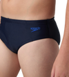 Boy's Endurance10 Lycra Brief - True Navy & Deep Saffire