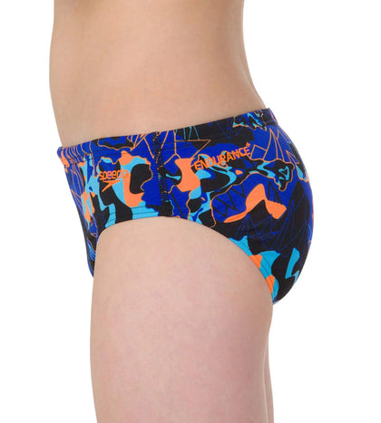 Boy's Endurance 10 Essential Brief - Black & Blue_2