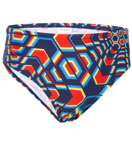 Speedo Men's Popsicle Party Printed Euro Brief Swimsuit - Ly Sports