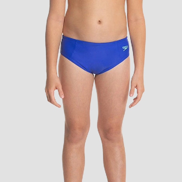 Boy's Endurance 10 Lycra Brief - Beautiful Blue & Green Glow