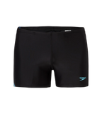 Men's Endurance10 Tech Print Placement Panel Aquashort - Black, Cobalt Pop & Picton Blue