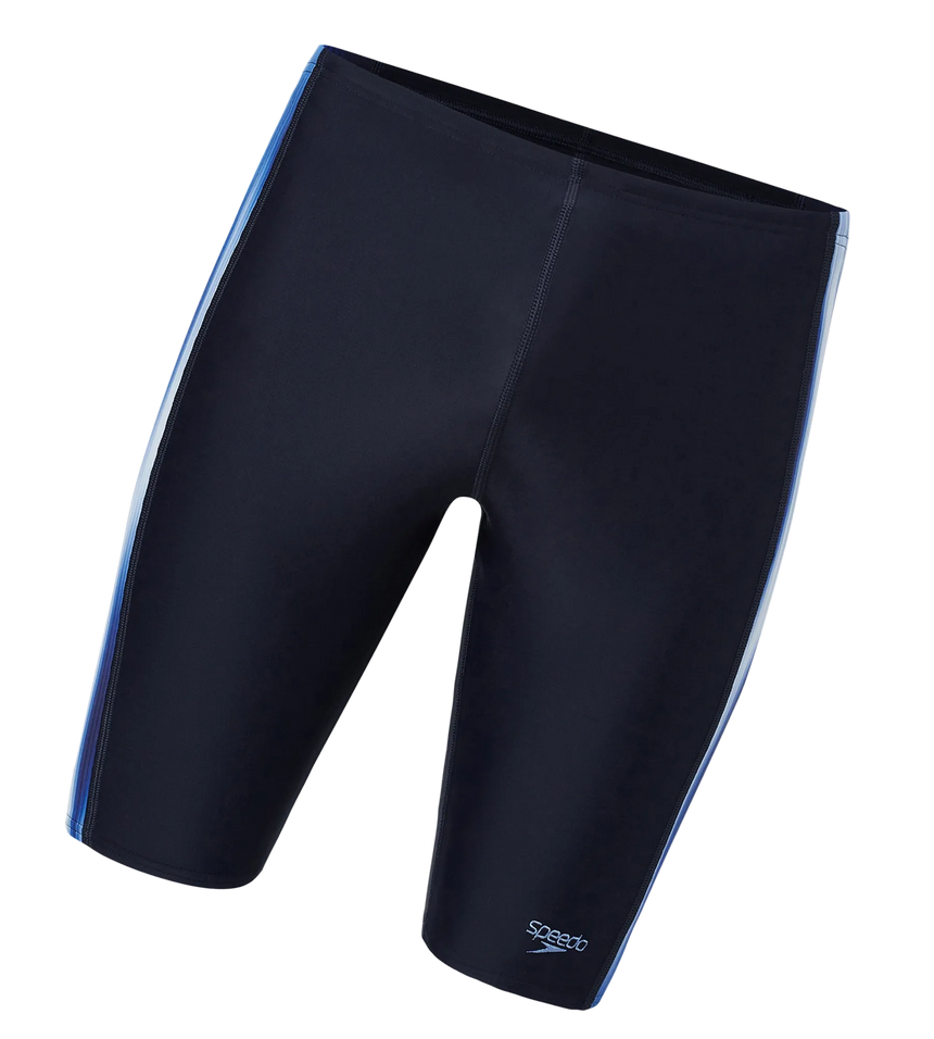 Men's Endurance10 Tech Panel Print Jammer - True Navy & Periwinkle Blue