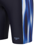 Men's Endurance10 Tech Panel Print Jammer - True Navy & Periwinkle Blue