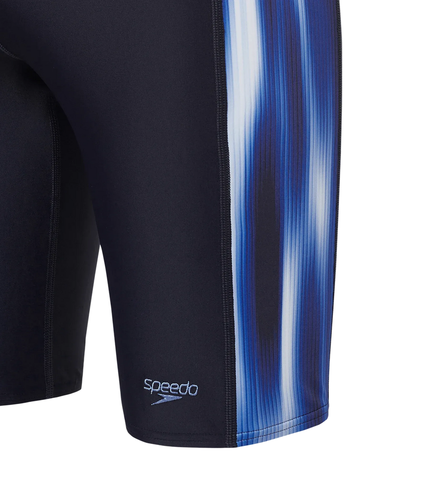 Men's Endurance10 Tech Panel Print Jammer - True Navy & Periwinkle Blue