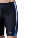 Men's Endurance10 Tech Panel Print Jammer - True Navy & Periwinkle Blue