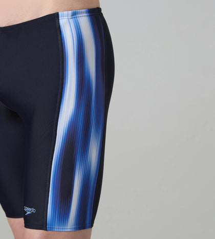 Men's Endurance10 Tech Panel Print Jammer - True Navy & Periwinkle Blue